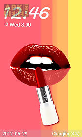 lipstick go locker theme
