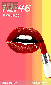 lipstick go locker theme