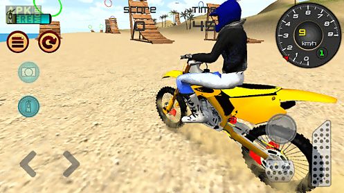 motocross beach jumping 3d