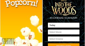 Popcorn: movie showtimes