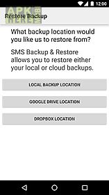 sms backup & restore