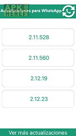updates for whatsapp