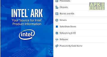 Intel® ark (product specs)