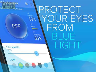 blue light filter for eye care