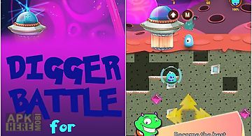 Digger: battle for mars and gems