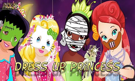 dress up princess on halloween