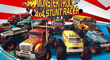 Monster truck 4x4 stunt racer