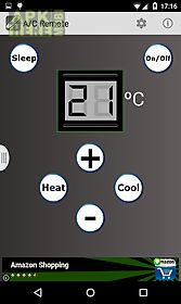 a/c air conditioner remote