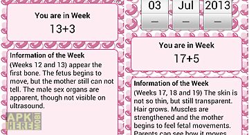 Pregnancy calendar free
