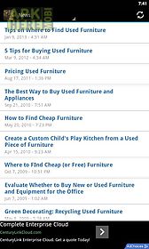 used furniture consultant