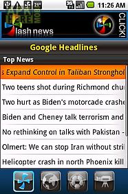 flash news for android