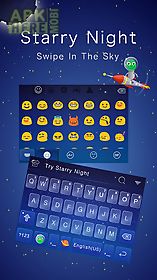 starry night theme keyboard