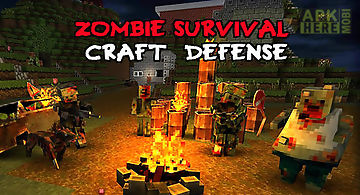 Zombie survival craft: defense