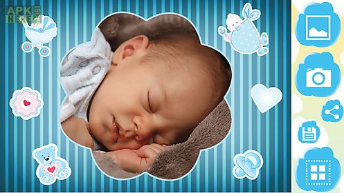 baby photo frames pic editor