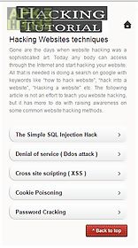 hacking tutorials