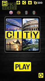 4 pics 1 word - city / country
