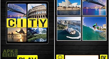 4 pics 1 word - city / country