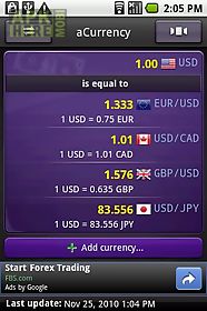 acurrency (exchange rate)