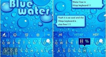 Blue water for hitap keyboard