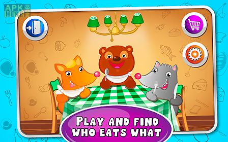 feed the pets - kids game