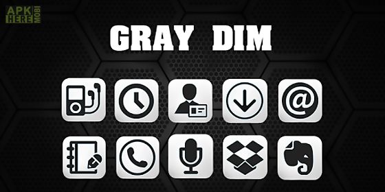 gray dim - solo theme