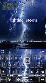 lighting storm emoji keyboard