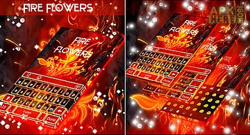 Fire flowers keyboard
