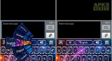 Go keyboard electric color