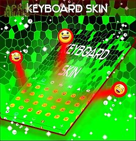 keyboard skin colors neon