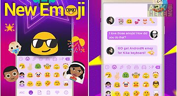 New emoji for kika keyboard