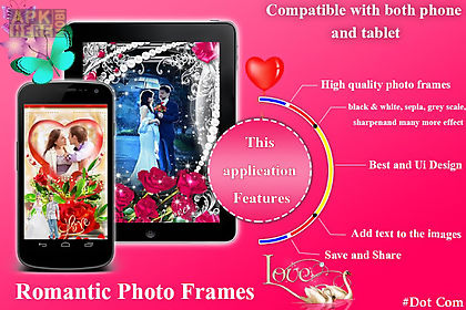 romantic love photo collage