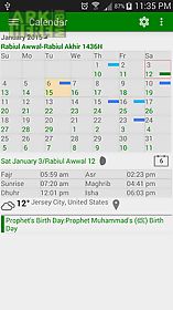 islamic prayer time & calendar