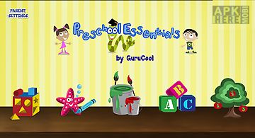 Preschool educational games