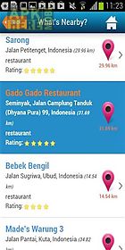 bali map guide and hotels