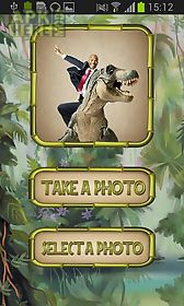 dinosaur photo booth