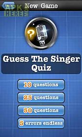 guess the singer quiz free