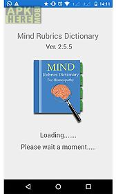 mind rubrics dictionary