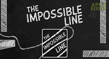 The impossible line