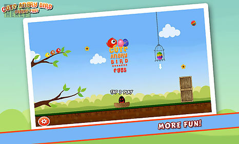 cute angry bird : easter eggs