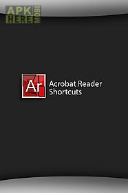 shortcuts acrobat reader