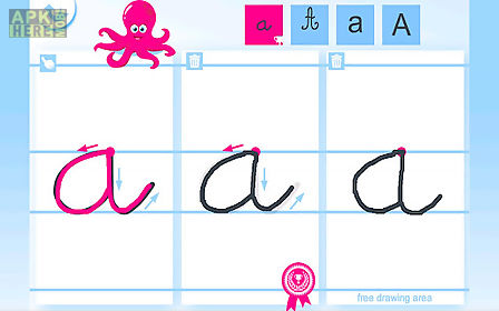 write the alphabet for kids