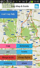 italy offline road map