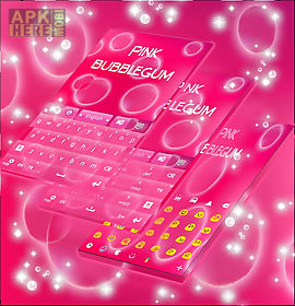 pink bubblegum go keyboard