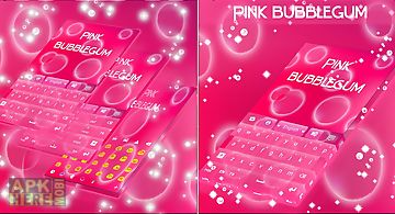 Pink bubblegum go keyboard