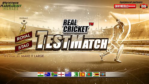 real cricket™ test match