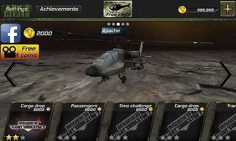 helicopter 3d: flight sim 2