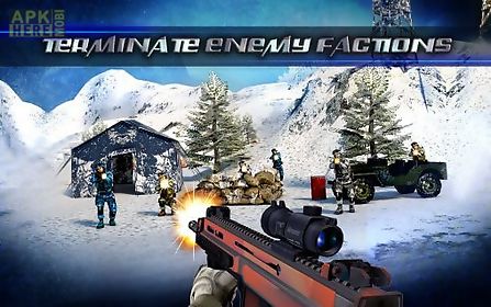 mountain sniper 3d: frozen frontier. mountain sniper killer 3d