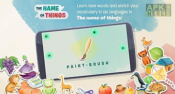 The name of things - for kids