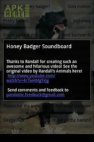 honey badger soundboard