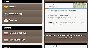 Learn kurdish language